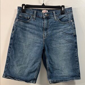 Signature by Levi Strauss Blue Jean Shorts Relaxed Fit